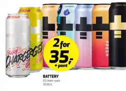 Bunnpris Battery tilbud