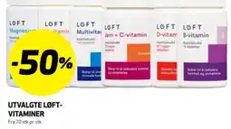Bunnpris Utvalgte løft- vitaminer tilbud