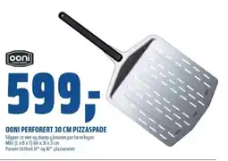 Coop Obs OONI Perforert 30 cm pizzaspade tilbud