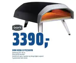 Coop Obs OONI Koda 12 pizzaovn tilbud