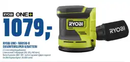 Coop Obs RYOBI ONE+ Rrq518-o eksentersliper u/batteri tilbud