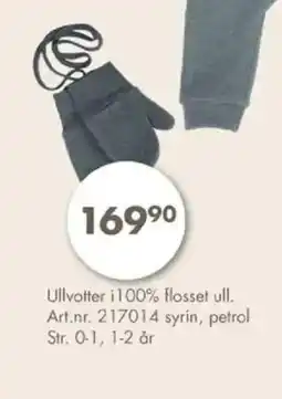 Sparkjøp Ullvotter tilbud