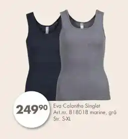 Sparkjøp Eva calanthe singlet tilbud