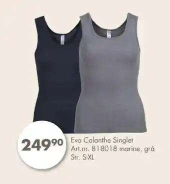Sparkjøp Eva calanthe singlet tilbud
