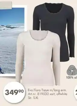 Sparkjøp Eva flora trøye m/lang erm. tilbud