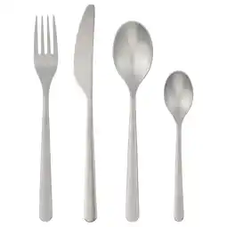 IKEA Praktbotia Bestikksett, 16 deler, rustfritt stål tilbud