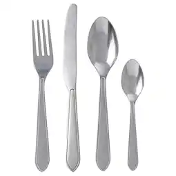 IKEA Identitet Bestikksett, 16 deler, rustfritt stål tilbud