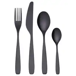 IKEA Tillagd Bestikksett, 24 deler, svart tilbud