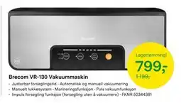 Felleskjøpet Brecom VR-130 Vakuummaskin, NOK 799 tilbud