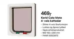 Felleskjøpet Kerbl Cate Mate 4- veis kattedør, NOK 469 tilbud