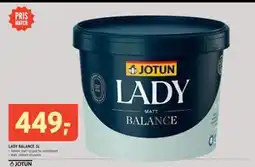 Montér LADY BALANCE 3L, NOK 449 tilbud