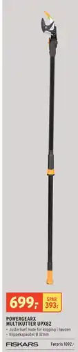 Montér POWERGEARX MULTIKUTTER UPX82, NOK 699 tilbud