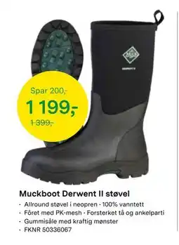 Felleskjøpet Muckboot Derwent II støvel, NOK 1199 tilbud