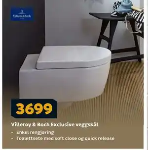 Megaflis Villeroy & Boch Exclusive veggskål, NOK 3699 tilbud