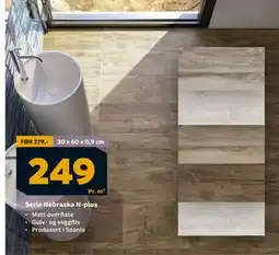 Megaflis Serie Nebraska N-plus, NOK 249 tilbud