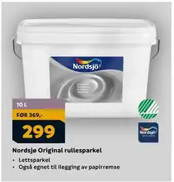 Megaflis Nordsjø Original rullesparkel, NOK 299 tilbud