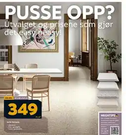 Megaflis Serie Terrazzo, NOK 349 tilbud