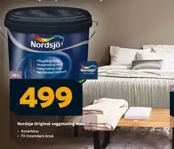 Megaflis Nordsjø Original veggmaling matt 7, NOK 499 tilbud