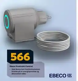 Megaflis Ebeco Frostvakt Control, NOK 566 tilbud