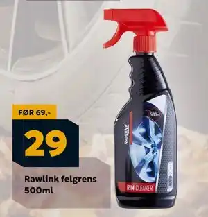 Megaflis Rawlink felgrens 500ml, NOK 29 tilbud