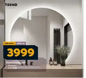 Megaflis Trend Ultra lysspeil, NOK 3999 tilbud