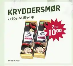 Holdbart KRYDDERSMØR, NOK 10 tilbud