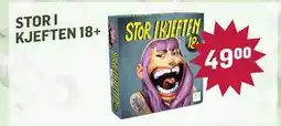 Holdbart STOR I KJEFTEN 18+, NOK 49 tilbud