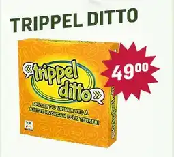 Holdbart TRIPPEL DITTO, NOK 49 tilbud