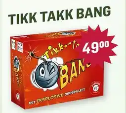 Holdbart TIKK TAKK BANG, NOK 49 tilbud