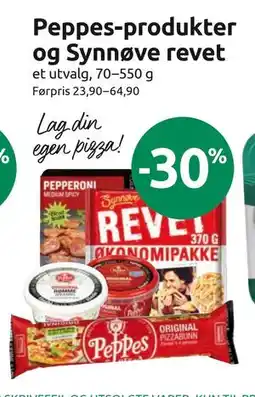 Joker Peppes-produkter og Synnøve revet tilbud