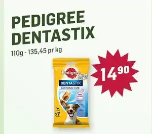 Holdbart PEDIGREE DENTASTIx, NOK 14.9 tilbud
