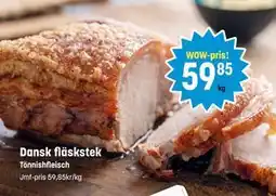 Eurocash Dansk fläskstek, SEK 59.85 tilbud