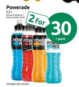 Joker Powerade, NOK 30 tilbud