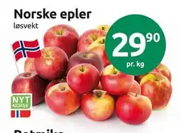 Joker Norske epler, NOK 29.9 tilbud
