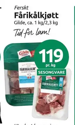 Joker Fårikålkjøtt, NOK 119 tilbud
