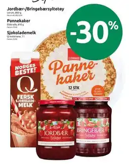 Joker Jordbær-/Bringebærsyltetøy tilbud