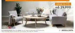 Skeidar Noor Lux hjørnesofa, NOK 29999 tilbud