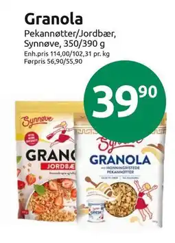 Joker Granola, NOK 39.9 tilbud