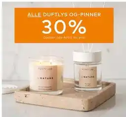 Skeidar ALLE DUFTLYS OG-PINNER tilbud