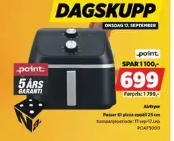 POWER Airfryer, NOK 699 tilbud