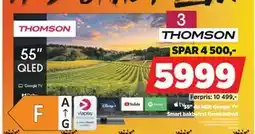 POWER 55 4K HDR Google TV, NOK 5999 tilbud