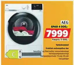 POWER Tørketrommel, NOK 7999 tilbud