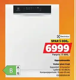 POWER Oppvaskmaskin, NOK 6999 tilbud