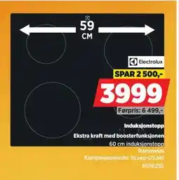 POWER Induksjonstopp, NOK 3999 tilbud