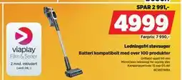 POWER Ledningsfri støvsuger, NOK 4999 tilbud