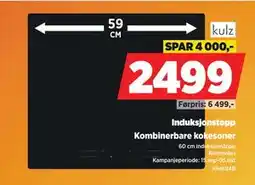 POWER Induksjonstopp, NOK 2499 tilbud