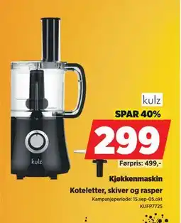 POWER Kjøkkenmaskin, NOK 299 tilbud