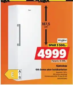 POWER Kjøleskap, NOK 4999 tilbud
