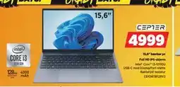 POWER 15,6 bærbar pc, NOK 4999 tilbud