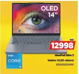 POWER IdeaPad Slim 3, NOK 12998 tilbud